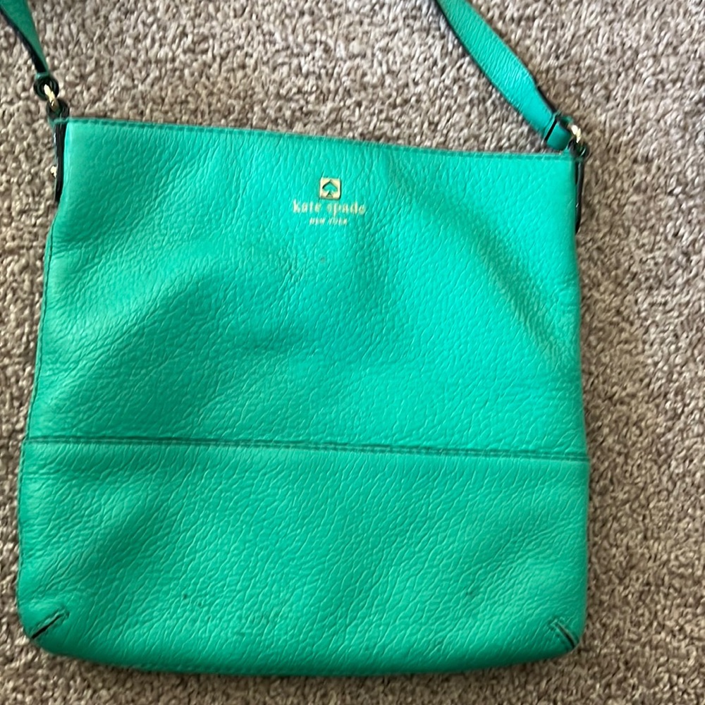 Kate Spade green crossbody bag